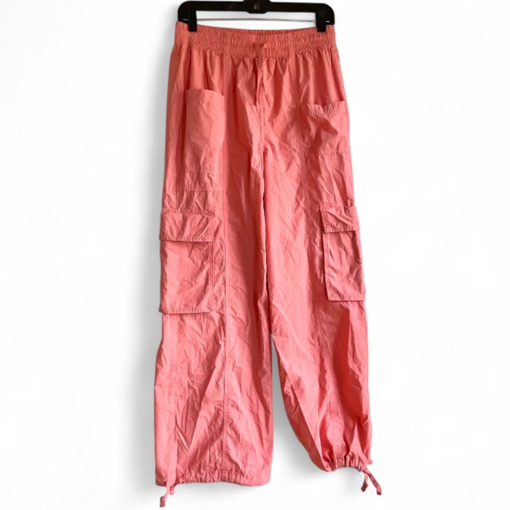 Aerie Elastic Waist Lightweight Cargo Pants Joggers Size S